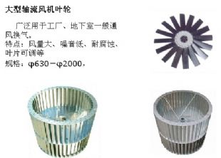 大型轴流风机叶轮